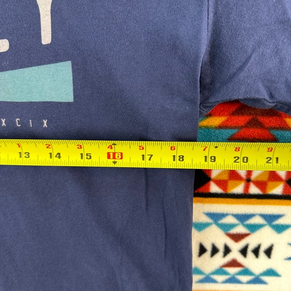 Hurley Graphic T-Shirt Established 1999‎ Logo Tee Casual Blue Mens Size - Picture 3 of 6